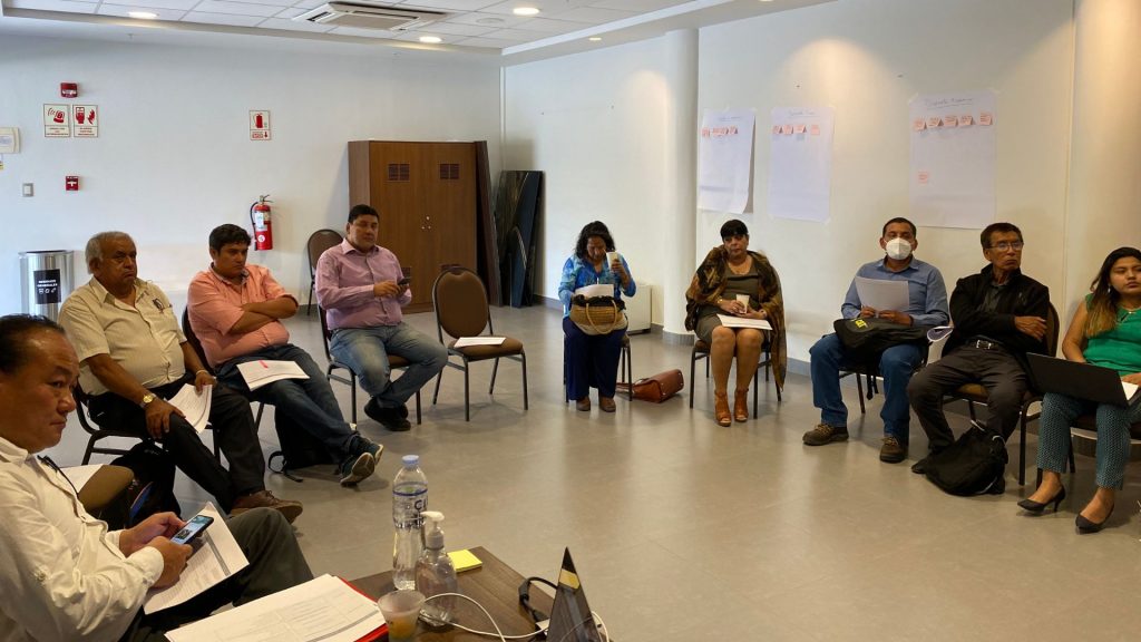 grupo impulsor de la comunidad de aprendizaje y práctica prioriza temas de interés para Moquegua